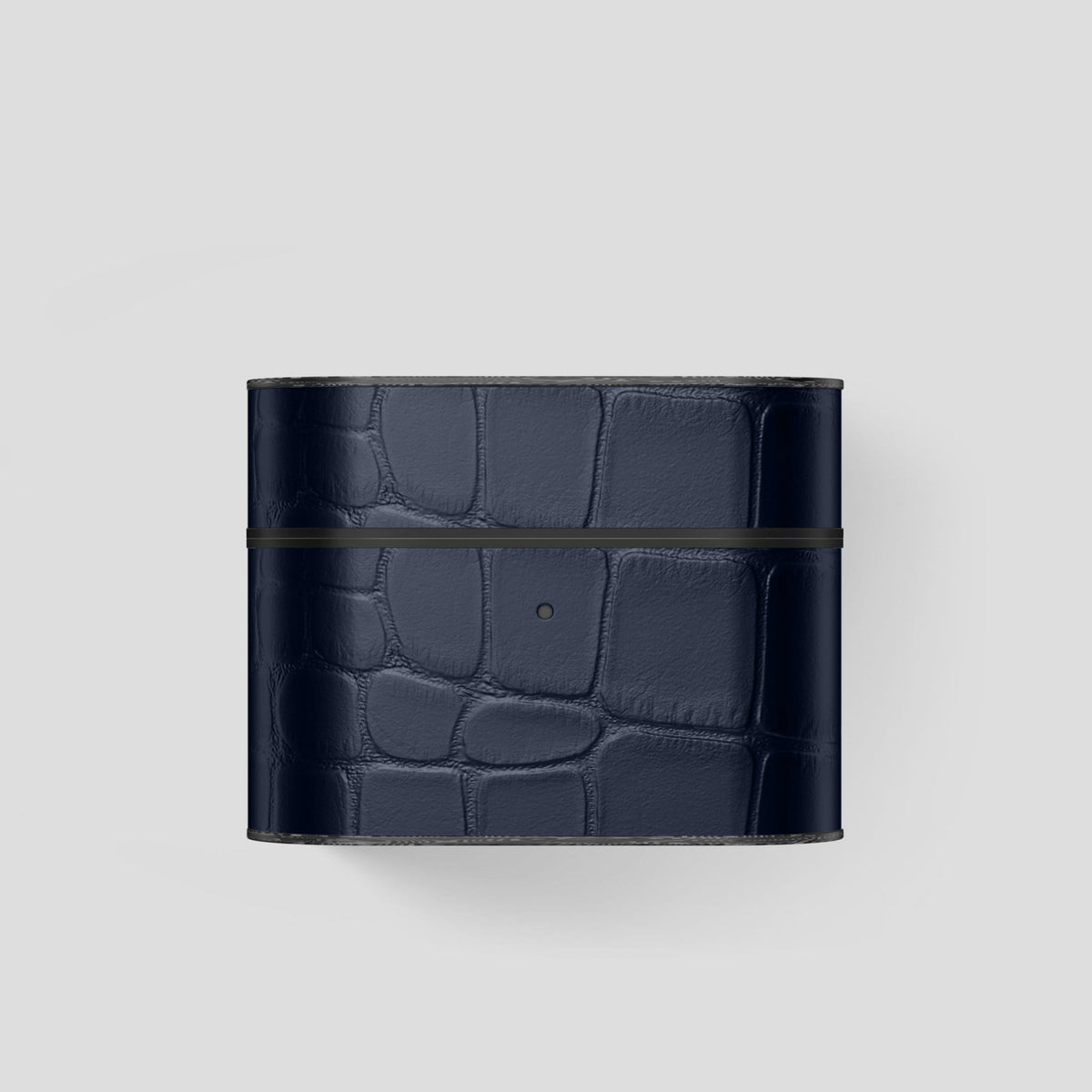 Navy Blue AirPods Pro Case Carbon Alligator -2 | Navy-Blue