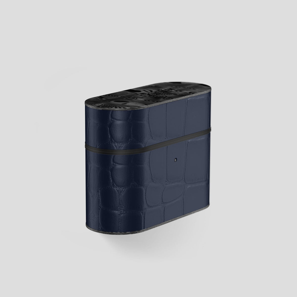 Navy Blue AirPods Pro Case Carbon Alligator -3 | Navy-Blue