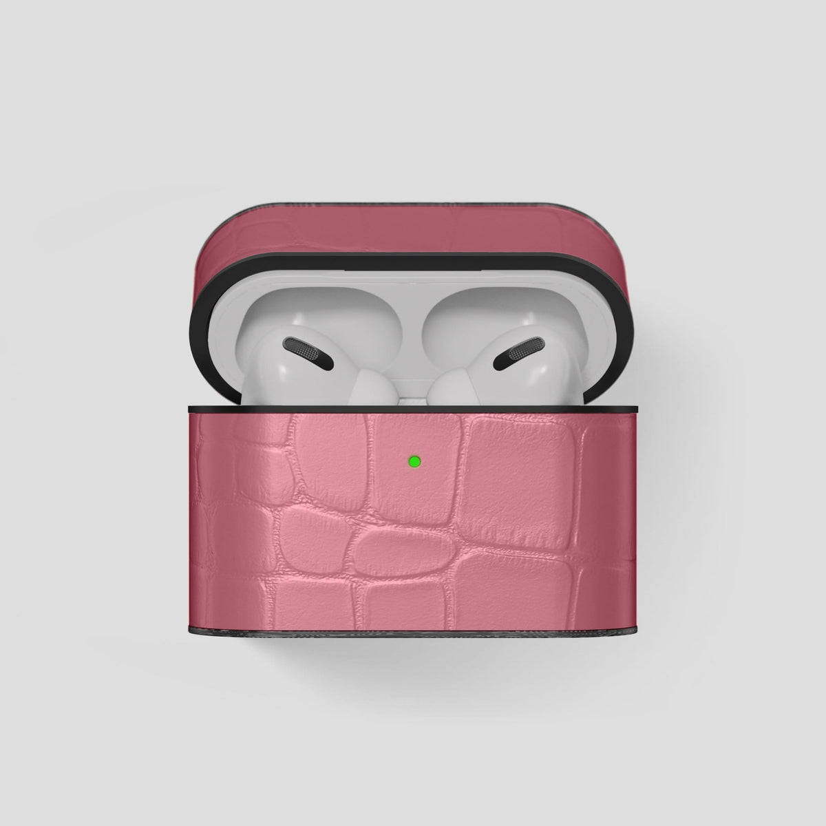 Pink AirPods Pro Case Carbon Alligator -1 | Pink