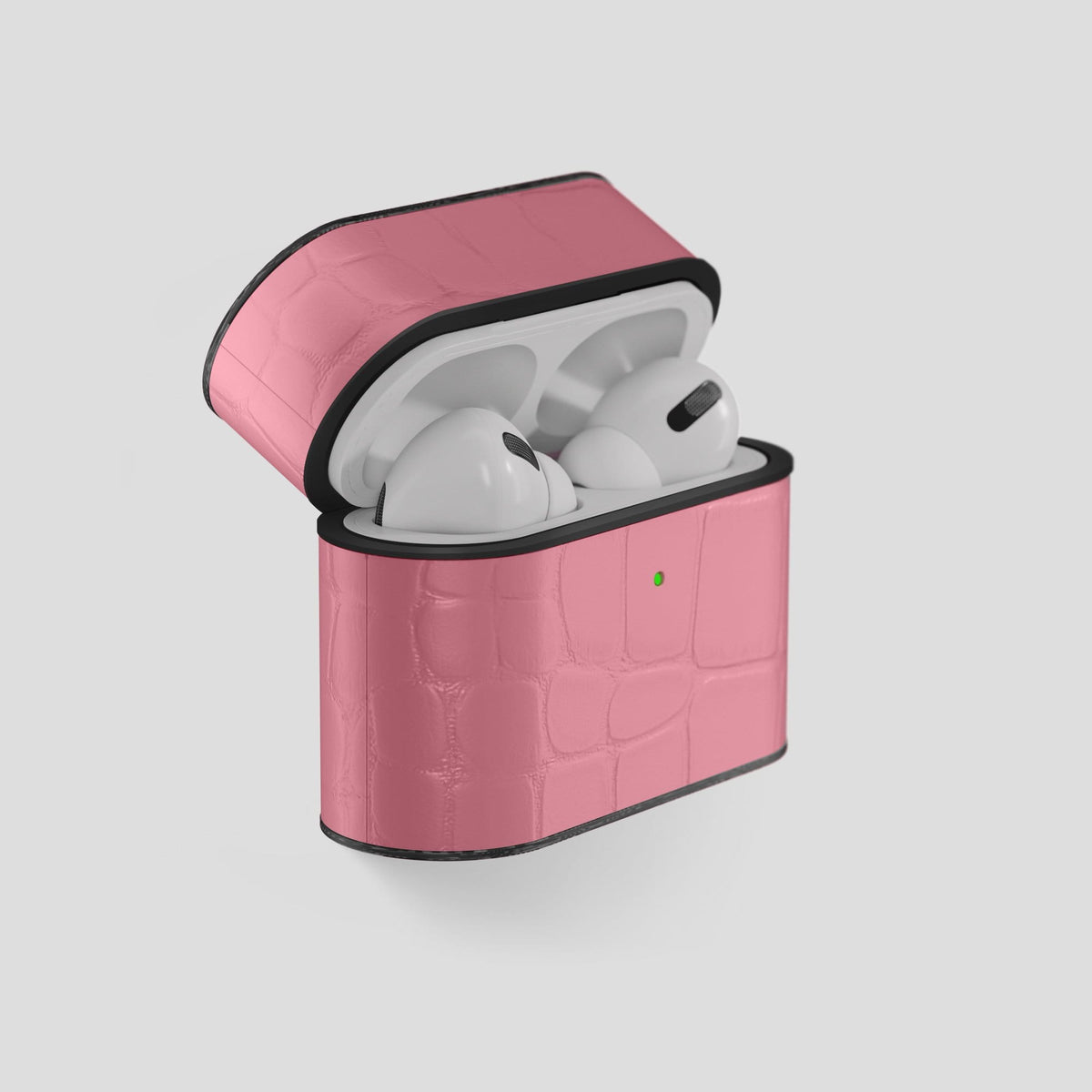Pink AirPods Pro Case Carbon Alligator -7 | Pink