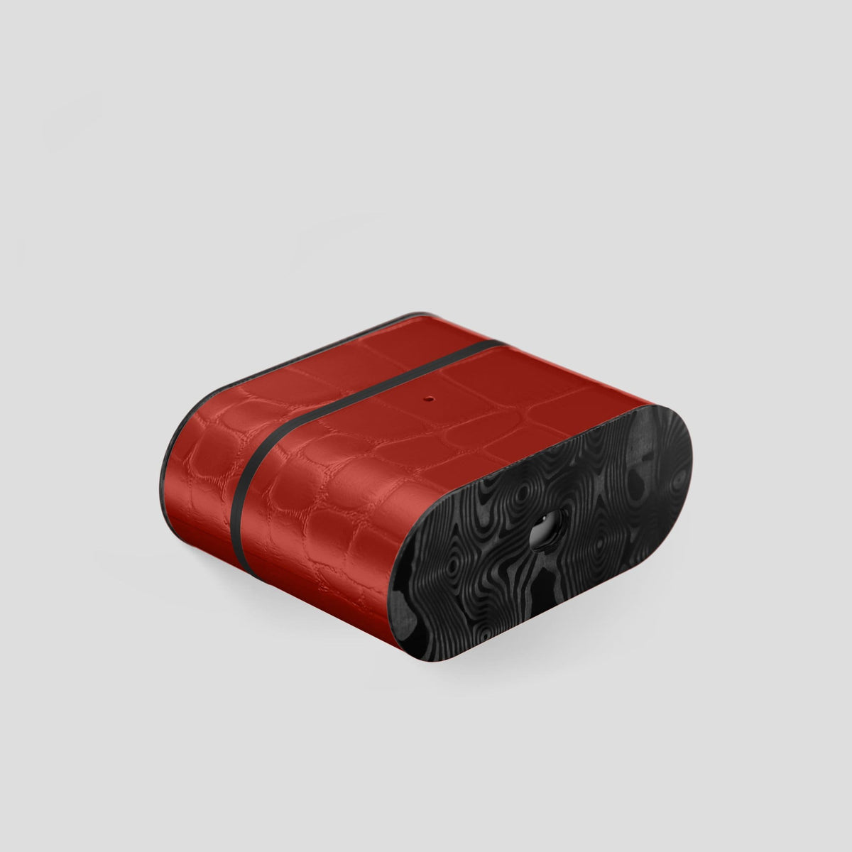 Red AirPods Pro Case Carbon Alligator -6 | Red