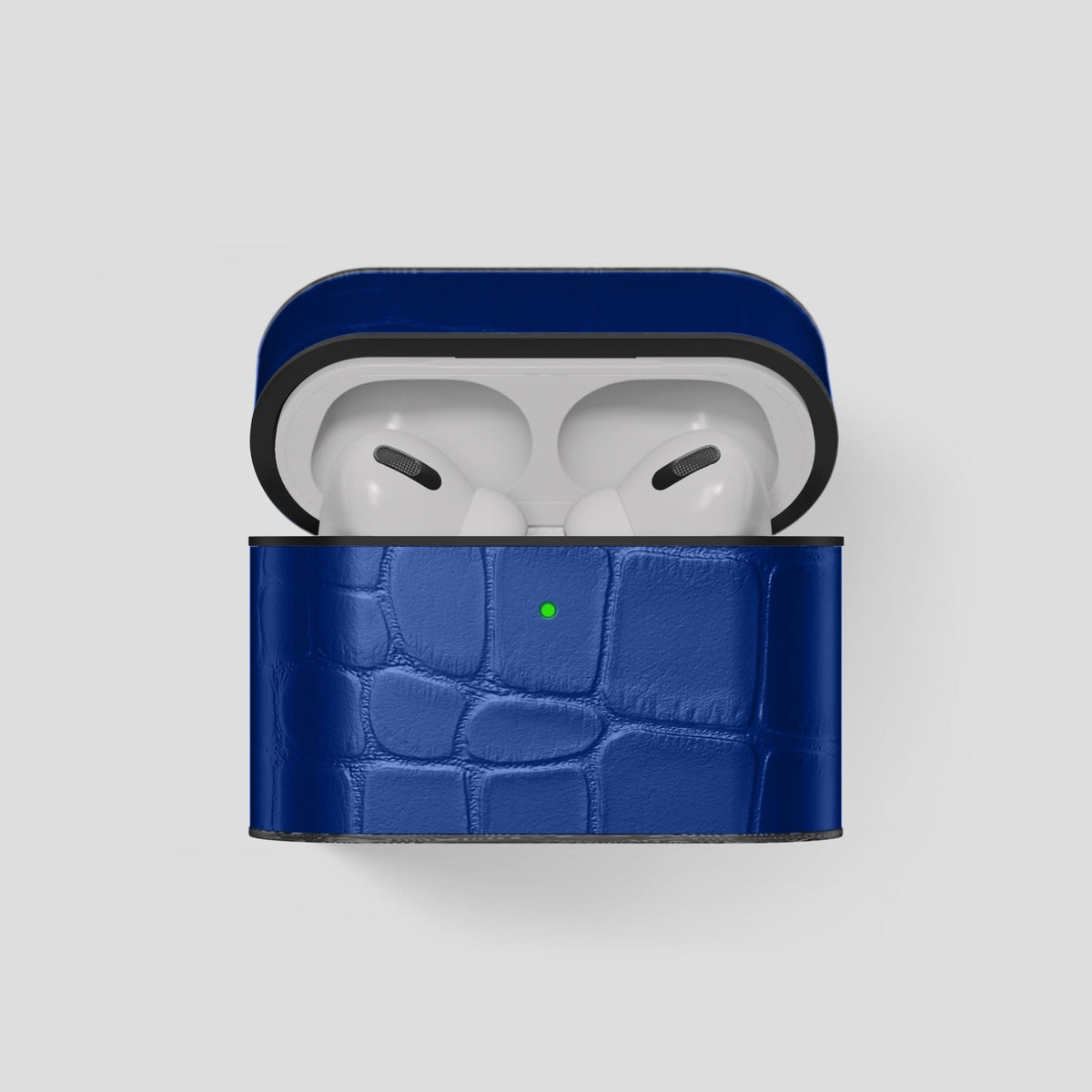 Royal Blue AirPods Pro Case Carbon Alligator -1 | Royal-Blue