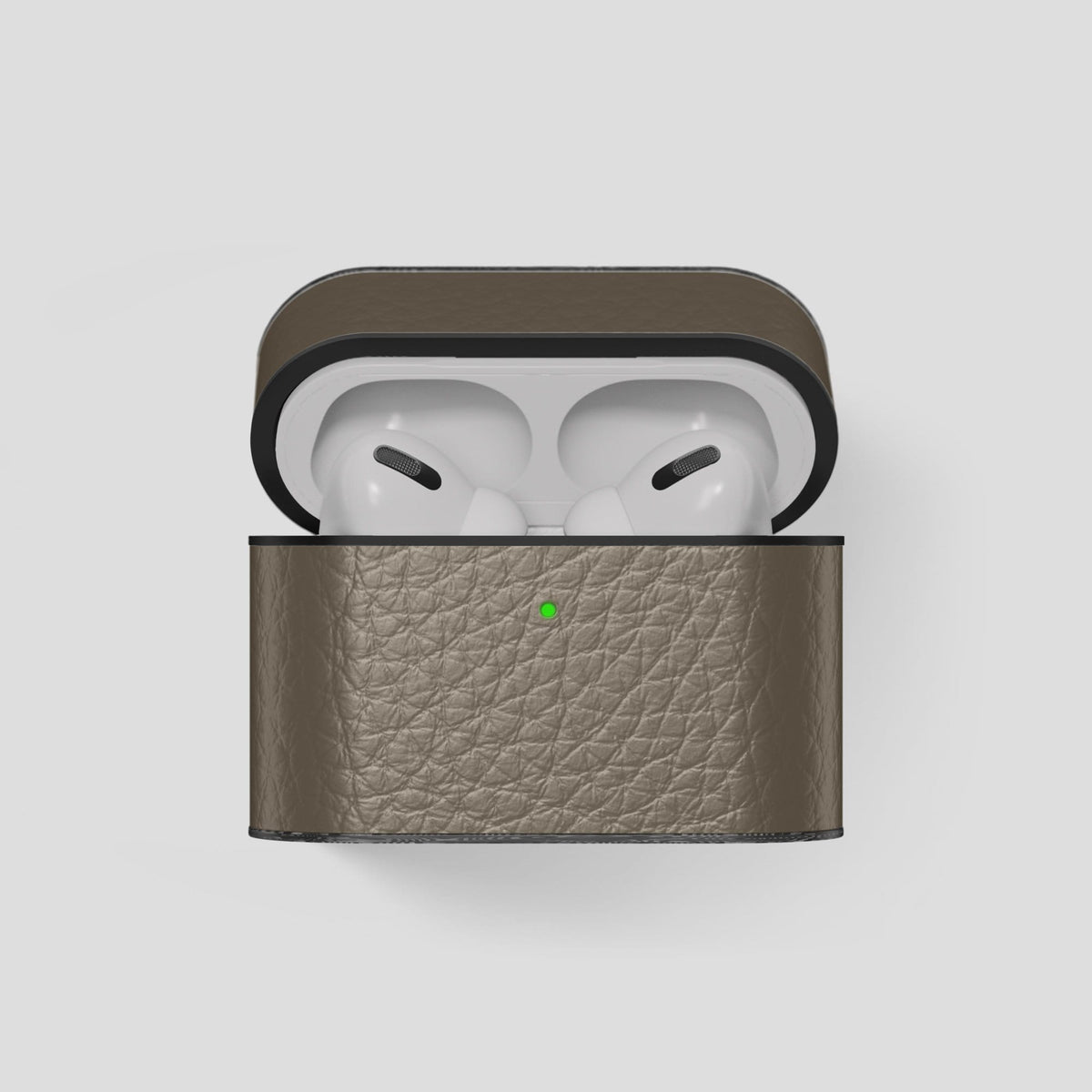 Taupe AirPods Pro Case Carbon Calf -1 | Taupe