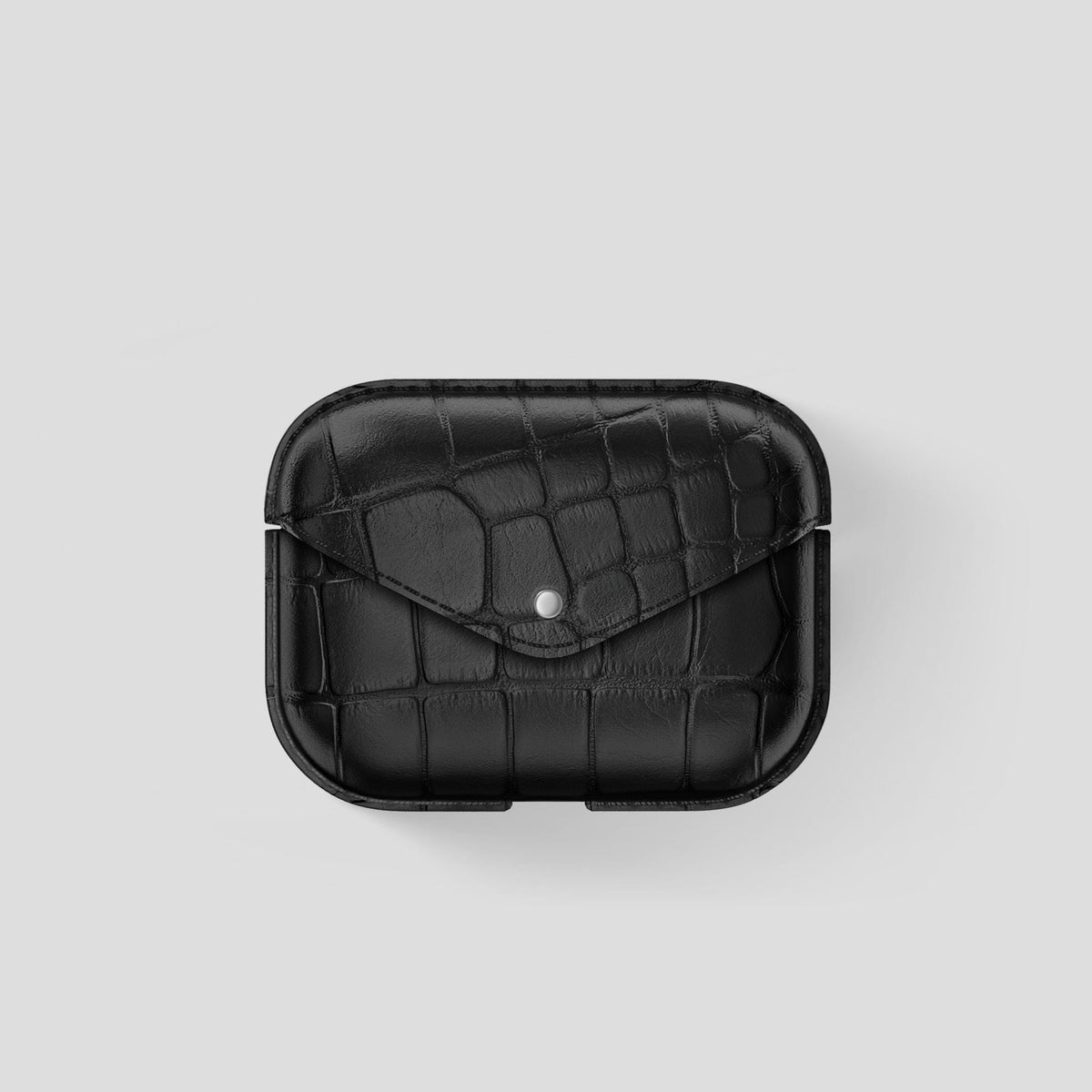 Black AirPods Pro Cover Alligator -2 | Black
