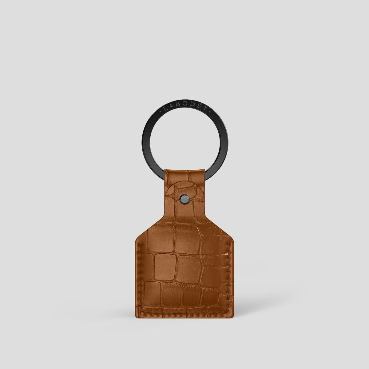Honey AirTag Alligator with Black Metal -1 | Honey-Black