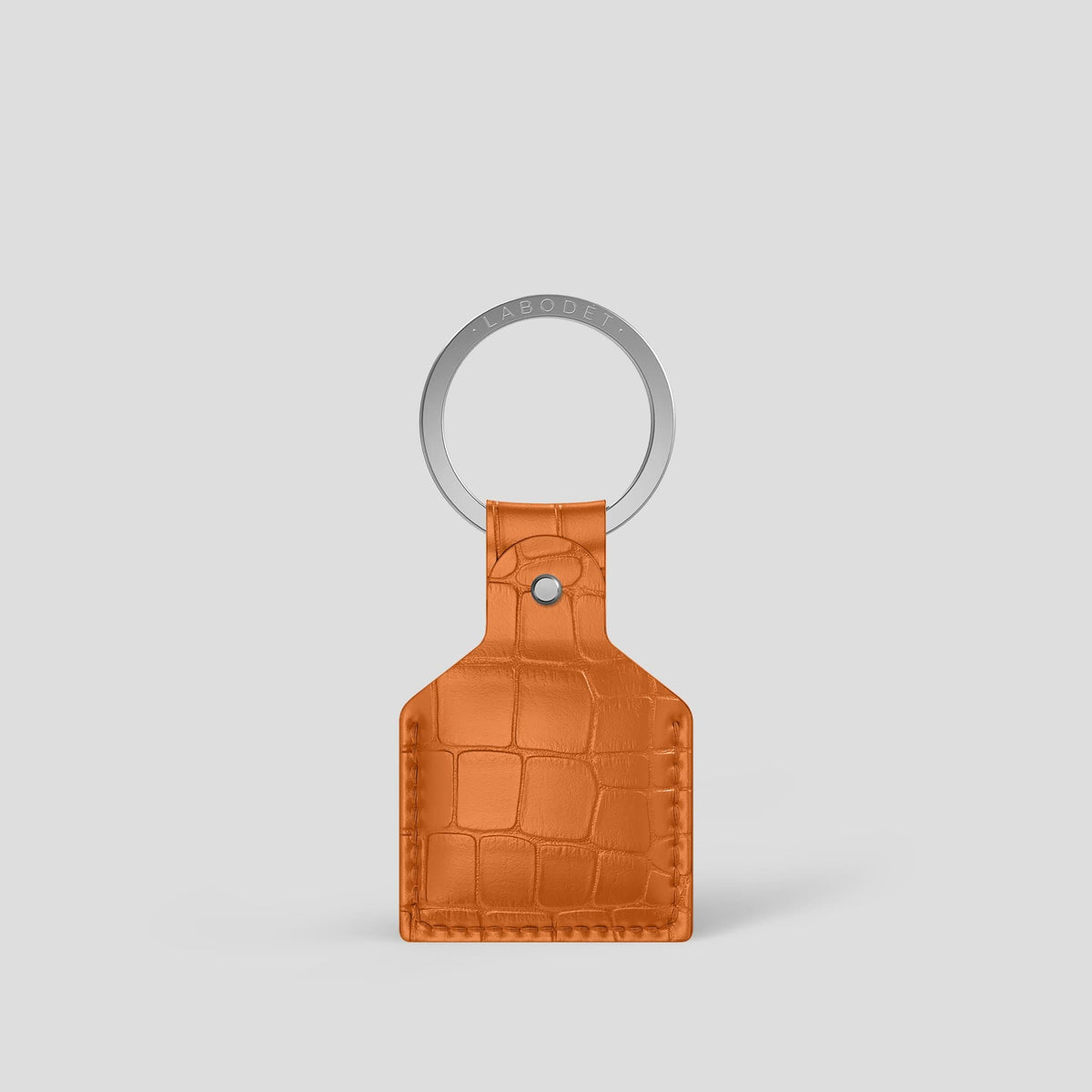 Orange AirTag Alligator with Steel Metal -1 | Orange-Steel