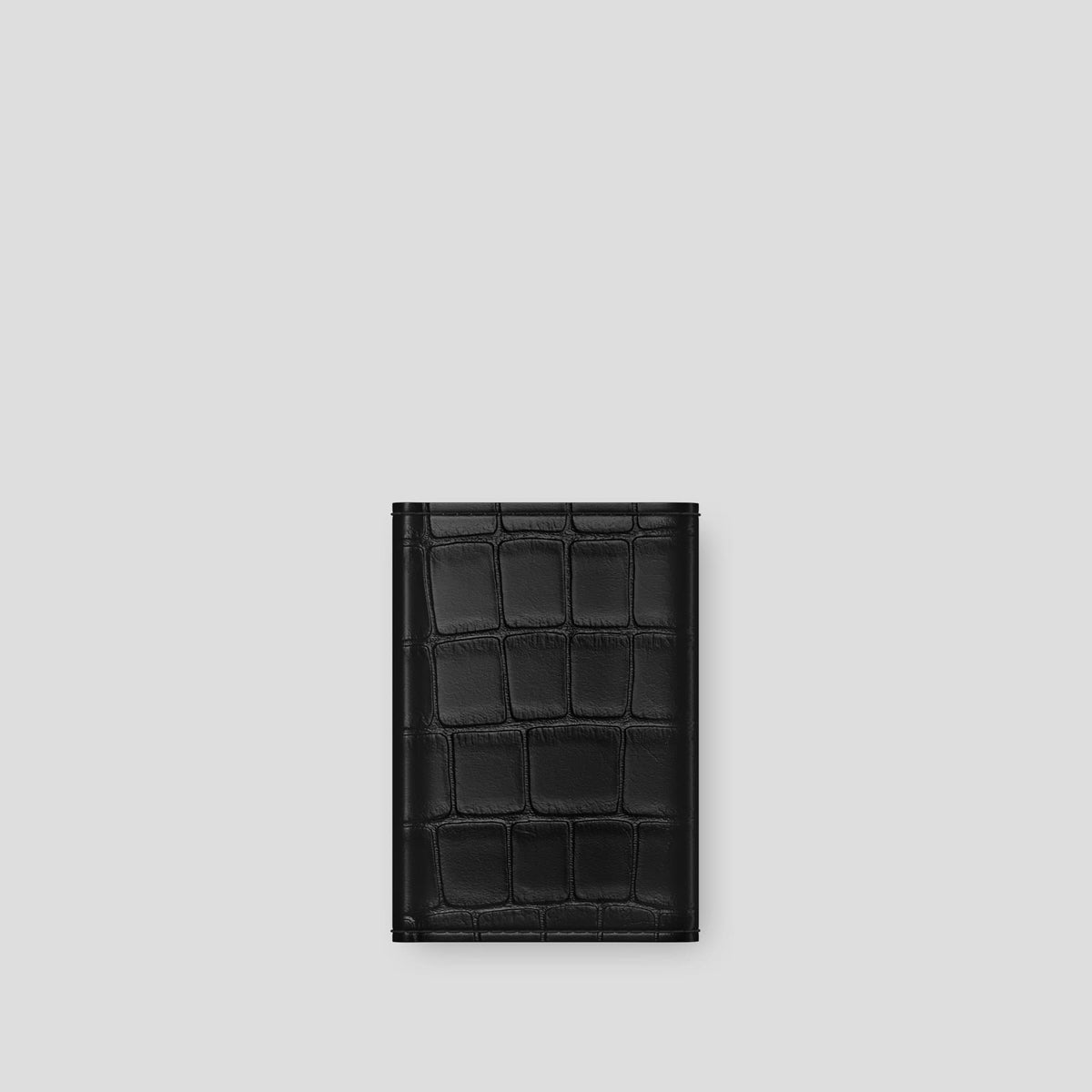 Black BHolder Alligator with Steel Metal -5 | Black-Steel