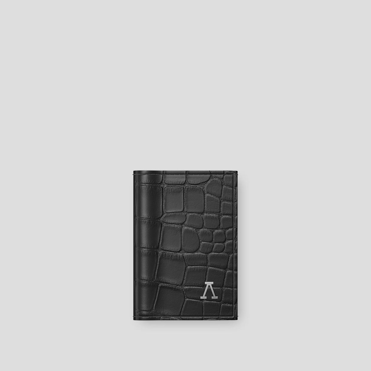 Grey BHolder Alligator with Steel Metal -1 | Grey-Steel