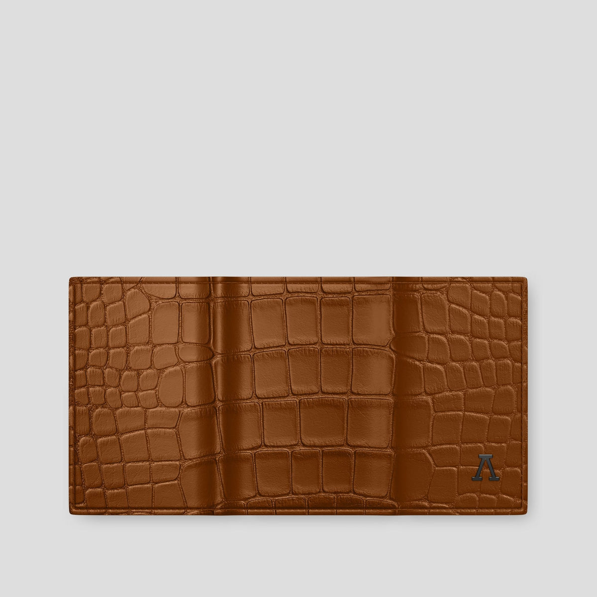 Honey BHolder Alligator with Black Metal -4 | Honey-Black