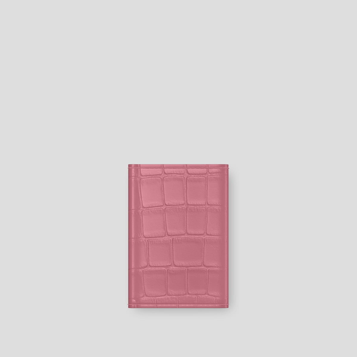 Pink BHolder Alligator with Black Metal -5 | Pink-Black