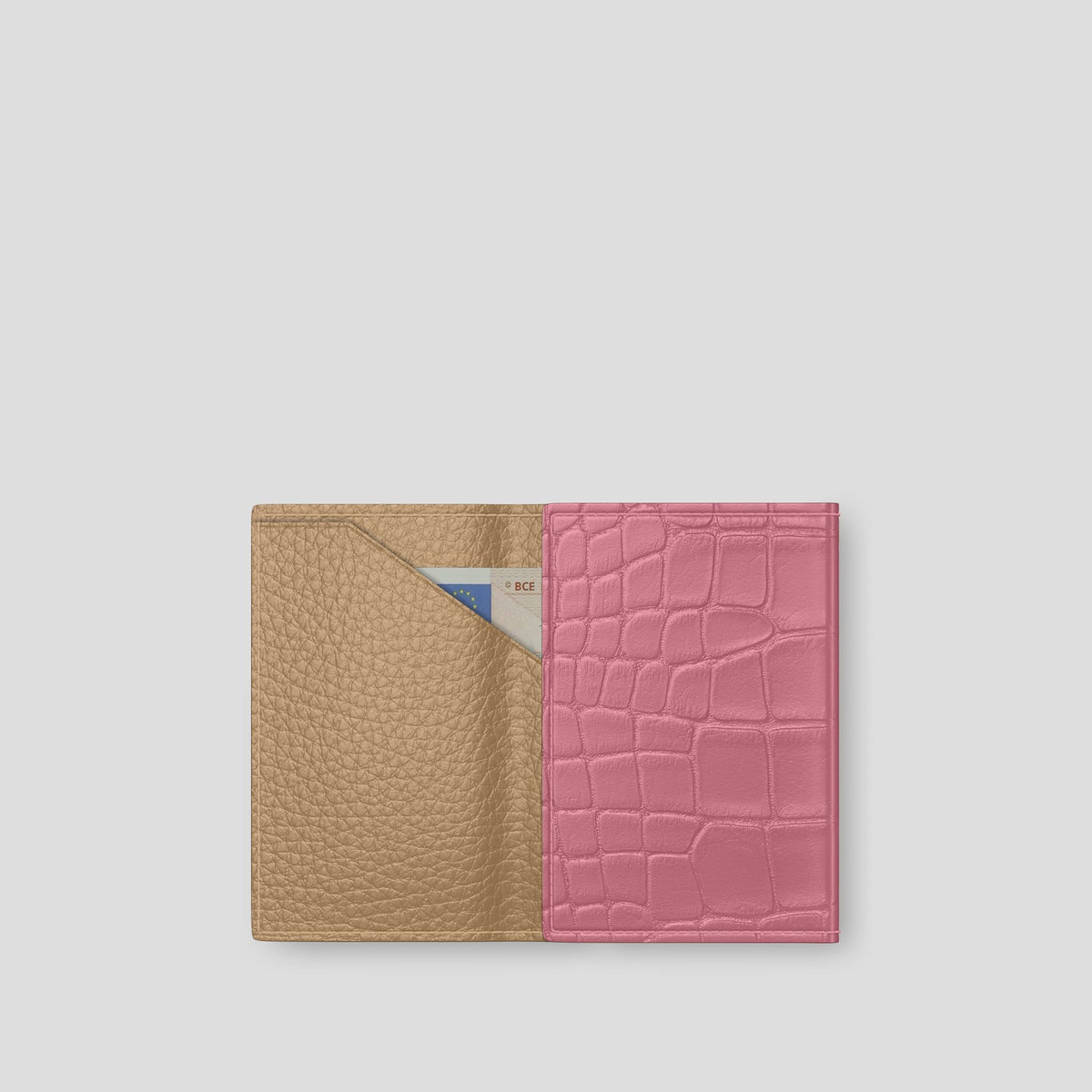 Pink BHolder Alligator with Steel Metal -2 | Pink-Steel