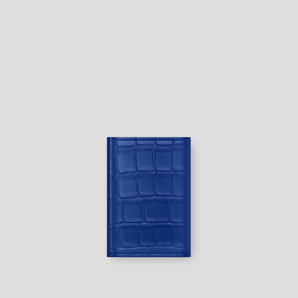 Royal Blue BHolder Alligator with Black Metal -5 | Royal-Blue-Black