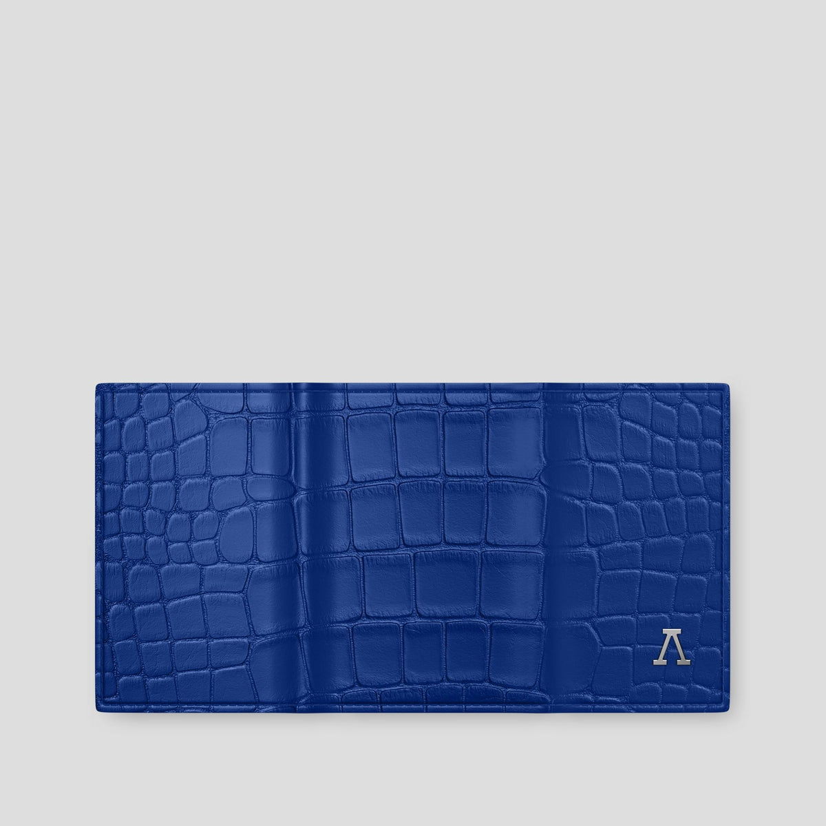 Royal Blue BHolder Alligator with Steel Metal -4 | Royal-Blue-Steel