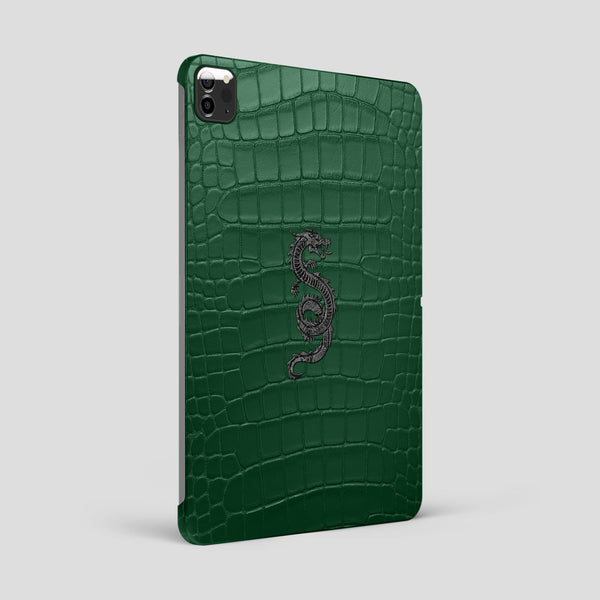 iPad Pro 12.9-inch (5th gen) Case Alligator with Carbon Dragon