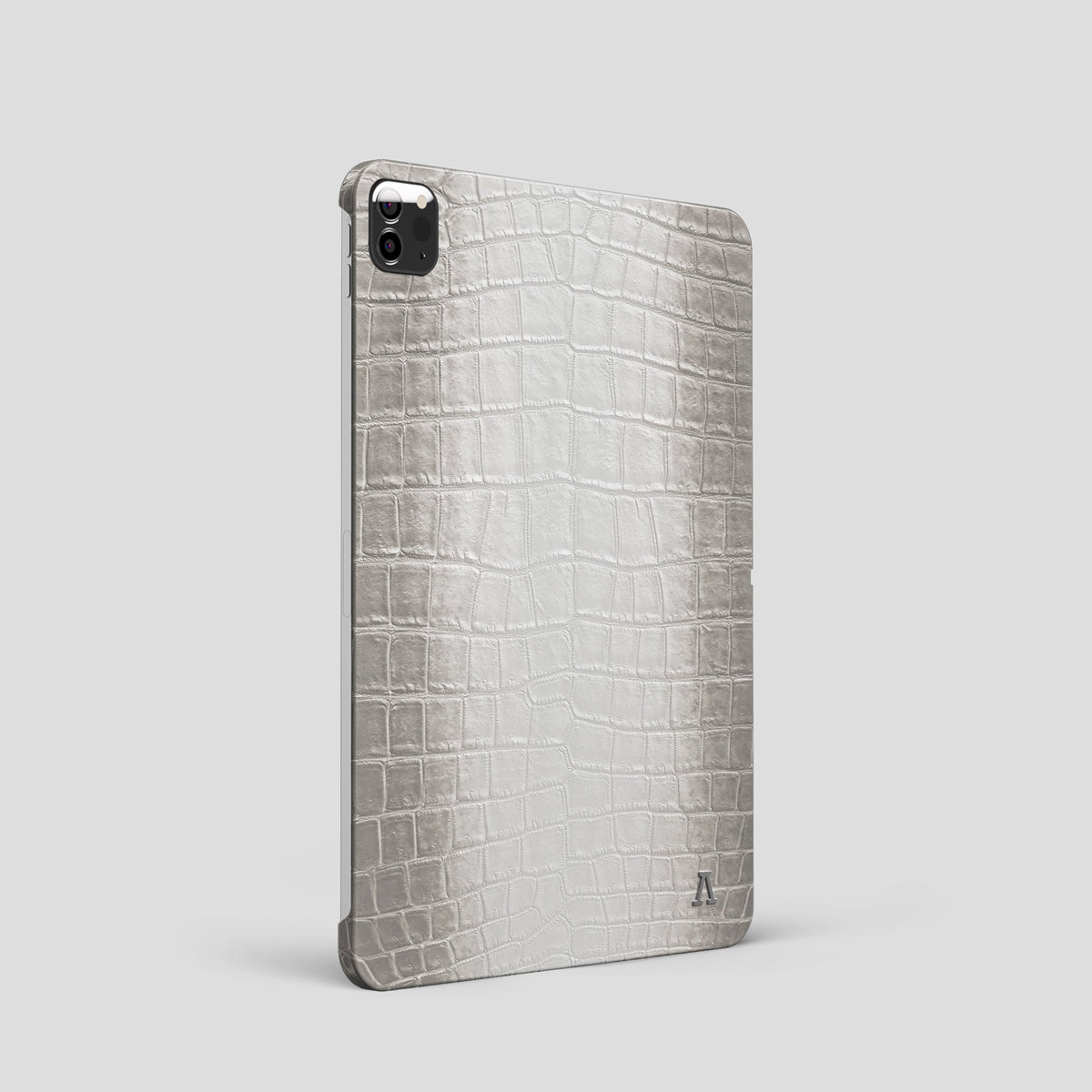 Light iPad Pro 11-inch Case Himalayan Crocodile with Steel Metal -1 | Light-Steel