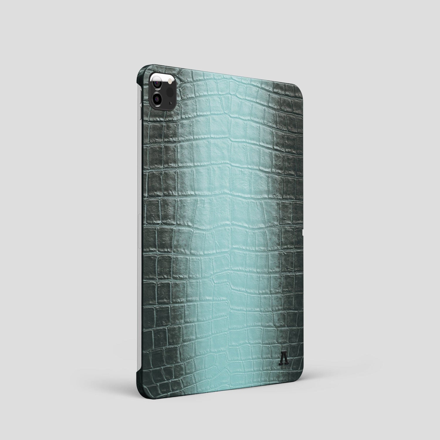 Light-Mint iPad Pro 11-inch Case Himalayan Crocodile with Black Metal -1 | Light-Mint-Black