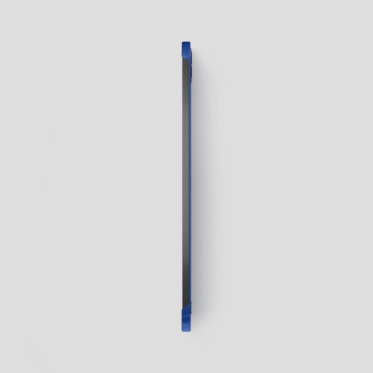 Royal Blue iPad Pro 12.9-inch Case Alligator with Black Metal -3 | Royal-Blue-Black