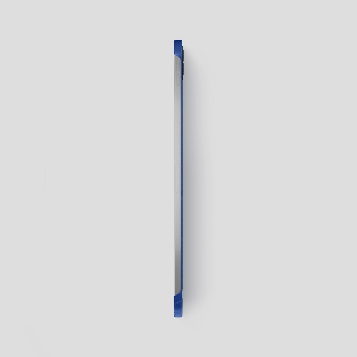 Royal Blue iPad Pro 12.9-inch Case Alligator with Steel Metal -3 | Royal-Blue-Steel