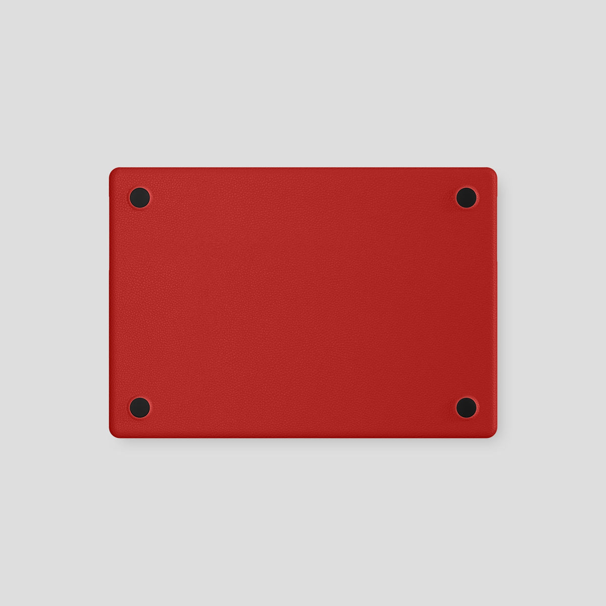 Red Macbook Pro 14 Alligator with Steel Metal -3 | Red-Steel