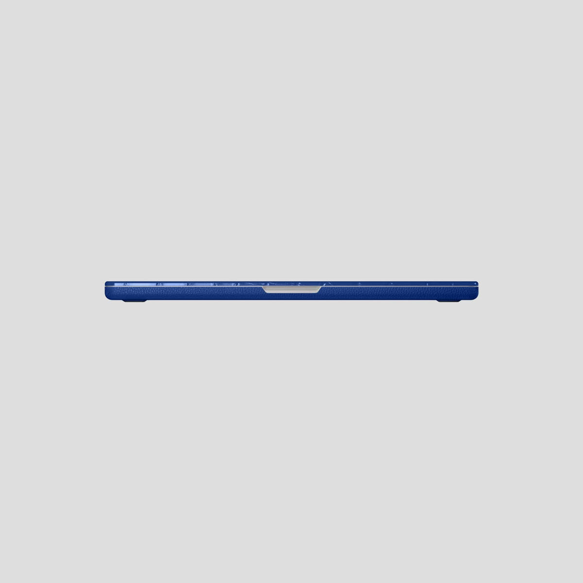 Royal Blue Macbook Pro 14 Alligator with Steel Metal -5 | Royal-Blue-Steel