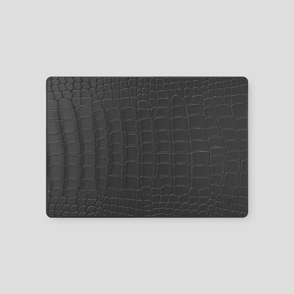 Grey Macbook Pro 16 2021 Alligator with Black Metal -2 | Grey-Black