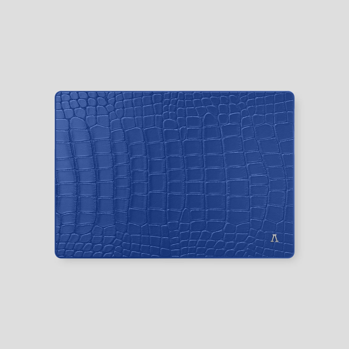 Royal Blue Macbook Pro 16 2021 Alligator with Steel Metal -2 | Royal-Blue-Steel