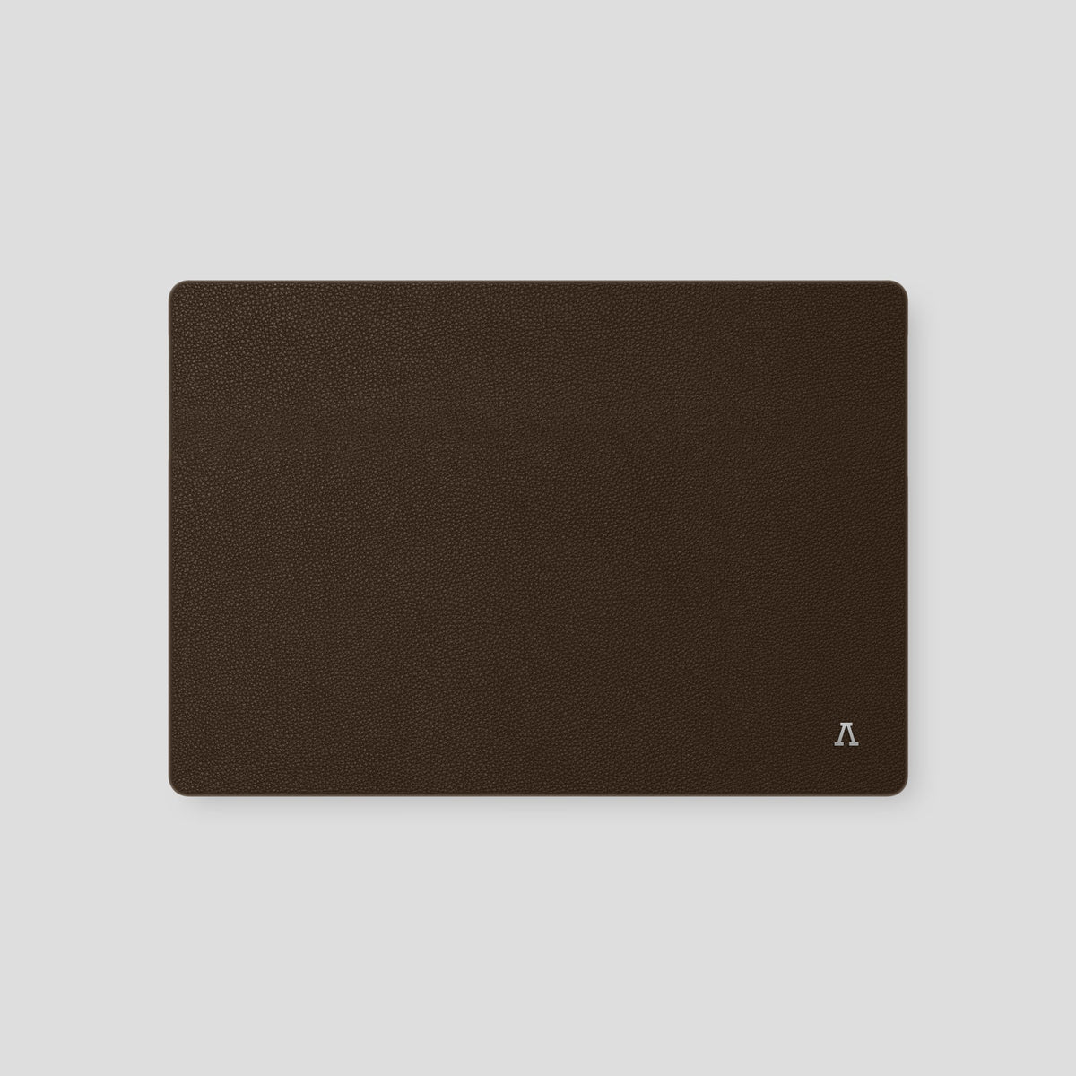 Dark-Brown Macbook 16 2021 Calf with Steel Metal -2 | Dark-Brown-Steel