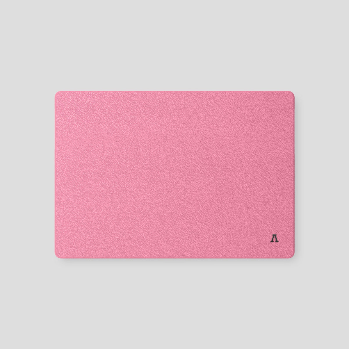 Pink Macbook 16 2021 Calf with Black Metal -2 | Pink-Black