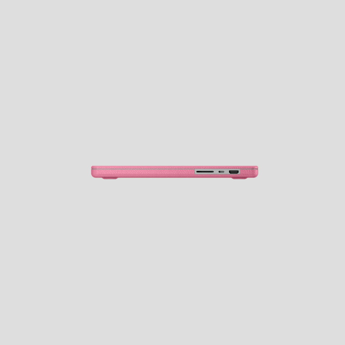 Pink Macbook 16 2021 Calf with Gold Metal -6 | Pink-Gold