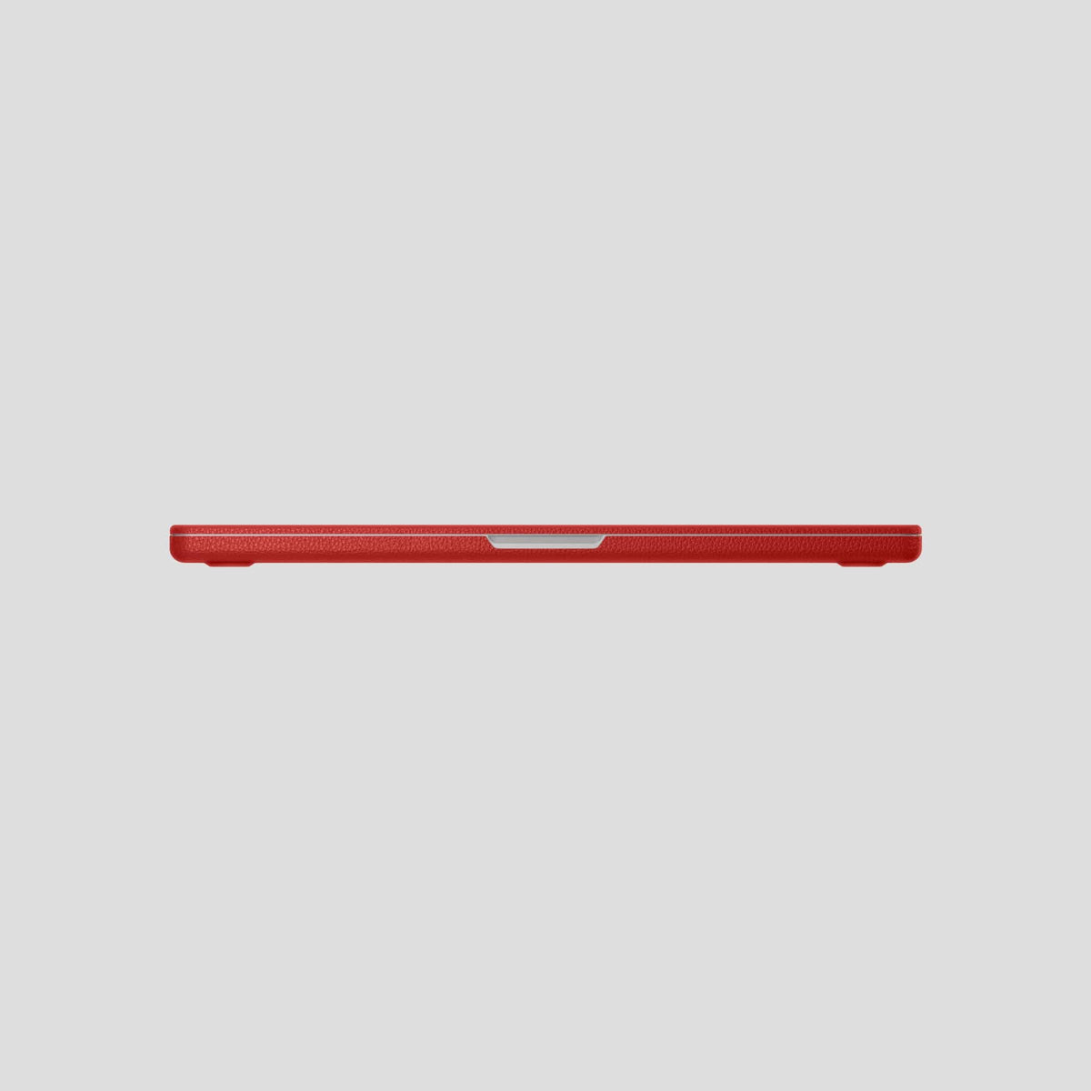 Red Macbook 16 2021 Calf with Black Metal -5 | Red-Black