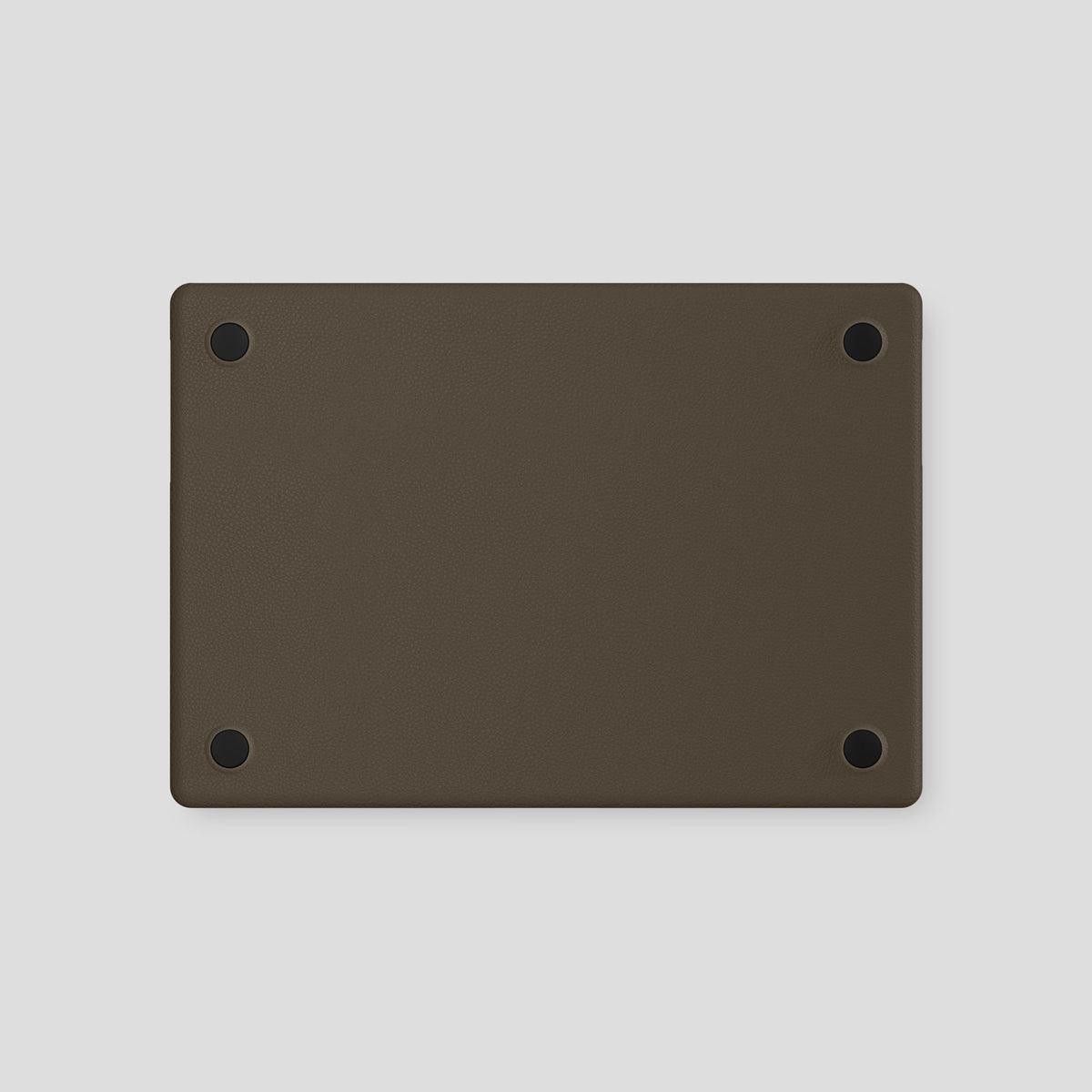 Taupe Macbook 16 2021 Calf with Gold Metal -3 | Taupe-Gold