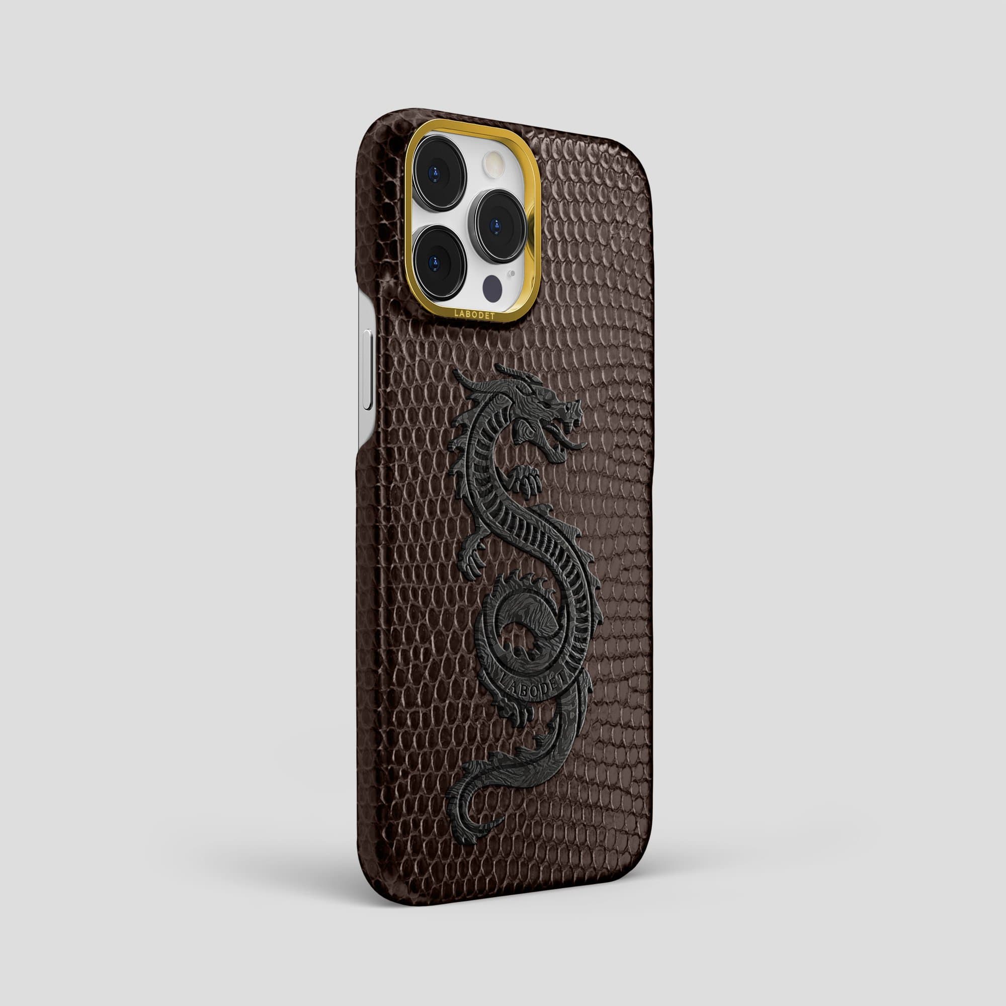 Classic Case With Carbon Dragon For iPhone 14 Pro Max In Classic Case With Carbon Dragon For iPhone 14 Pro Max In