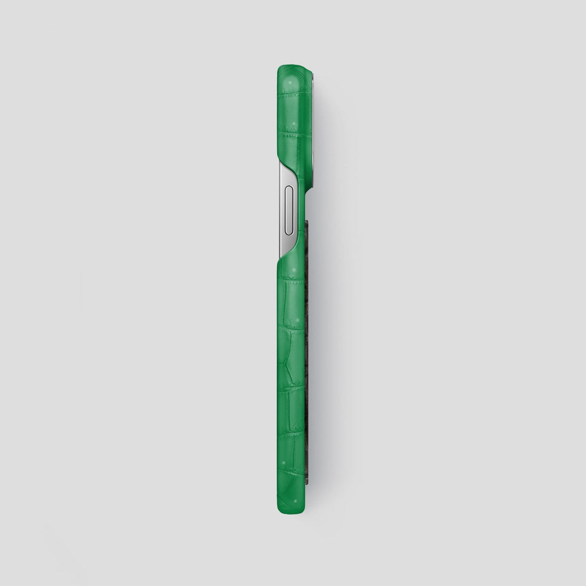 Cactus Green iPhone 14 Pro Max Classic Case with Steel Metal -3 | Cactus-Green-Steel