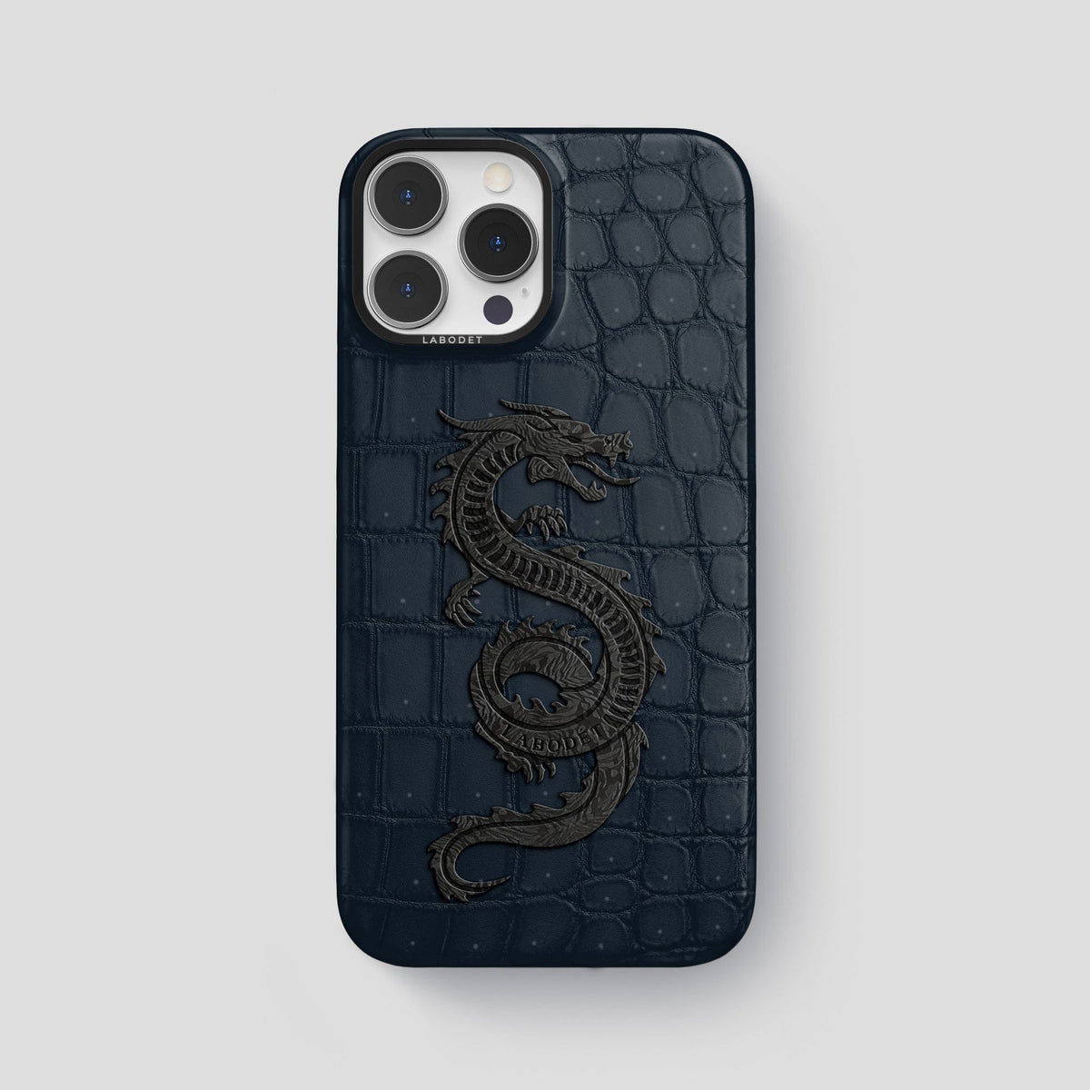 Deep-Blue-Sea iPhone 14 Pro Max Classic Case with Black Metal -1 | Deep-Blue-Sea-Black