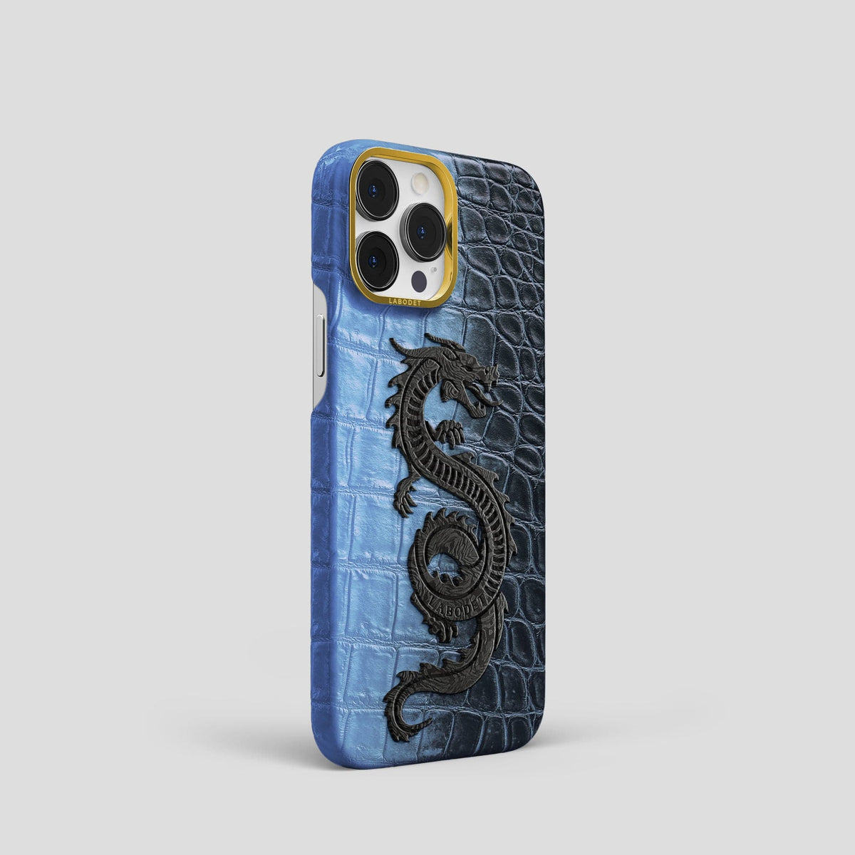 Lavender iPhone 14 Pro Himalaya Classic Case with Gold Metal -2 | Lavender-Gold