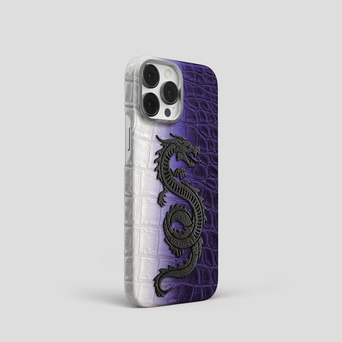 Purple iPhone 14 Pro Himalaya Classic Case with Steel Metal -2 | Purple-Steel