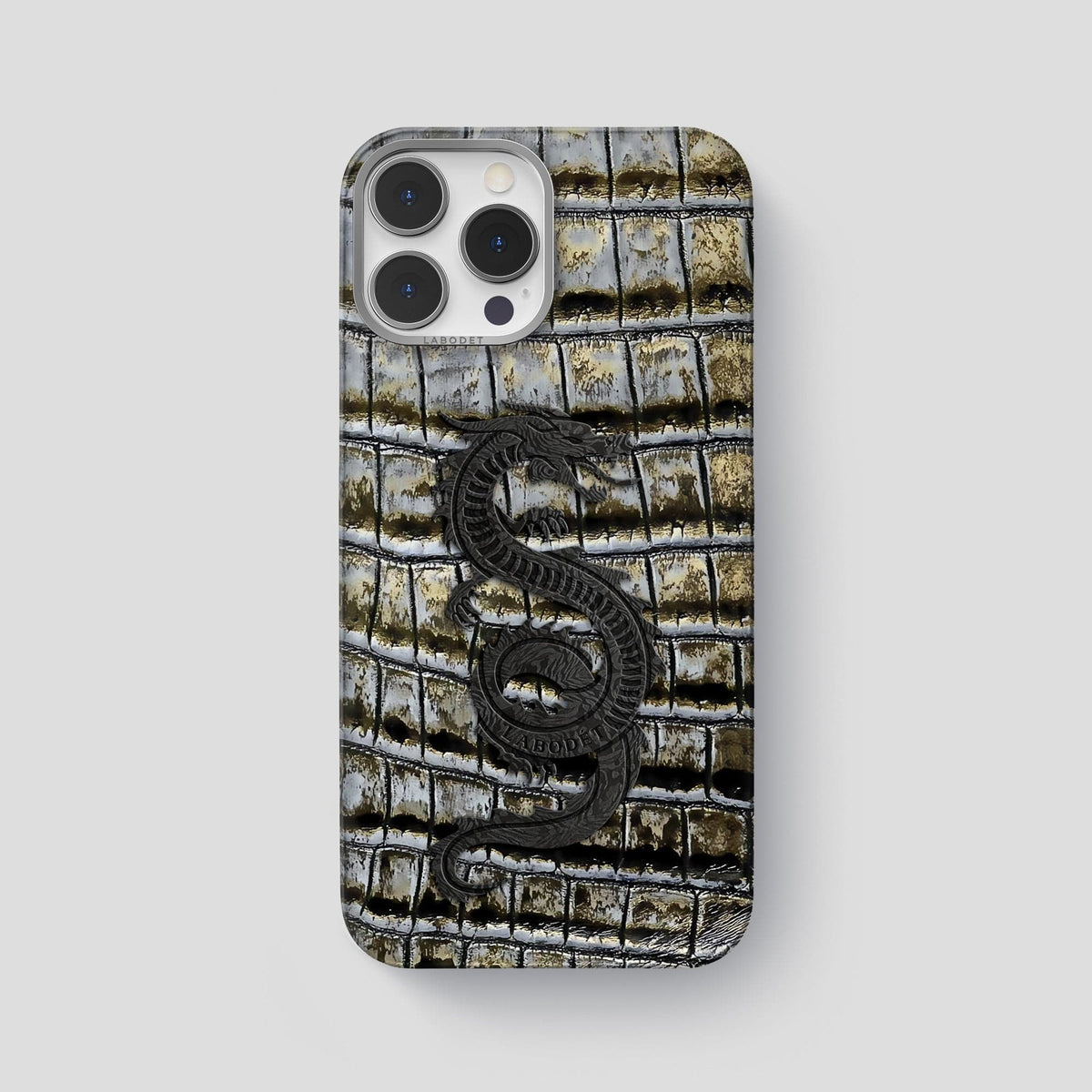 Antique-Bronze iPhone 14 Pro Max Himalaya Classic Case with Steel Metal -1 | Antique-Bronze-Steel