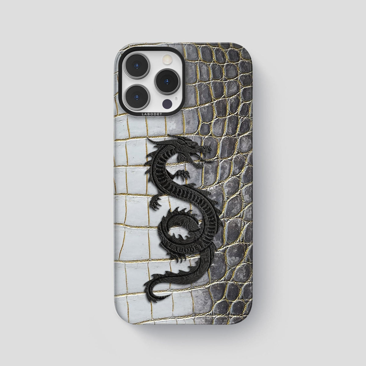 Gold iPhone 14 Pro Max Himalaya Classic Case with Black Metal -1 | Gold-Black