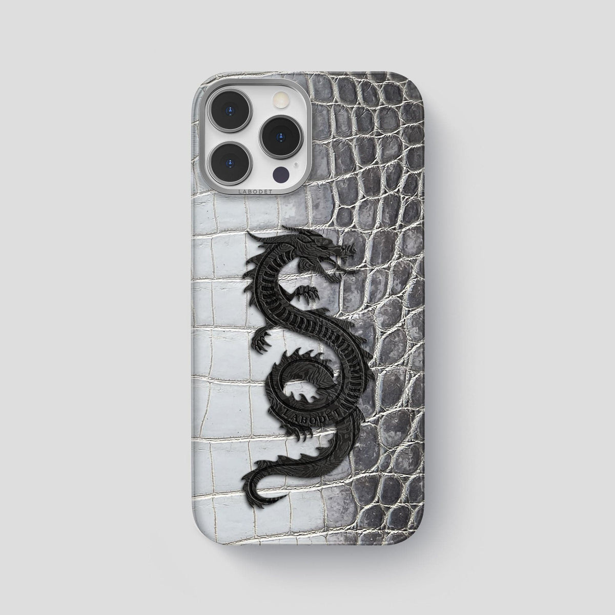 Silver iPhone 14 Pro Max Himalaya Classic Case with Steel Metal -1 | Silver-Steel