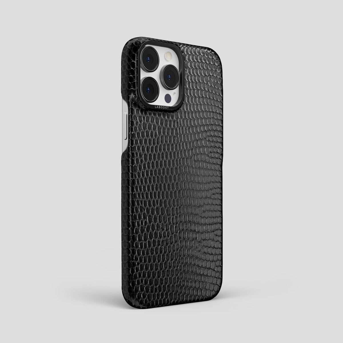 Black iPhone 14 Pro Max Classic Case with Black Metal -2 | Black-Black