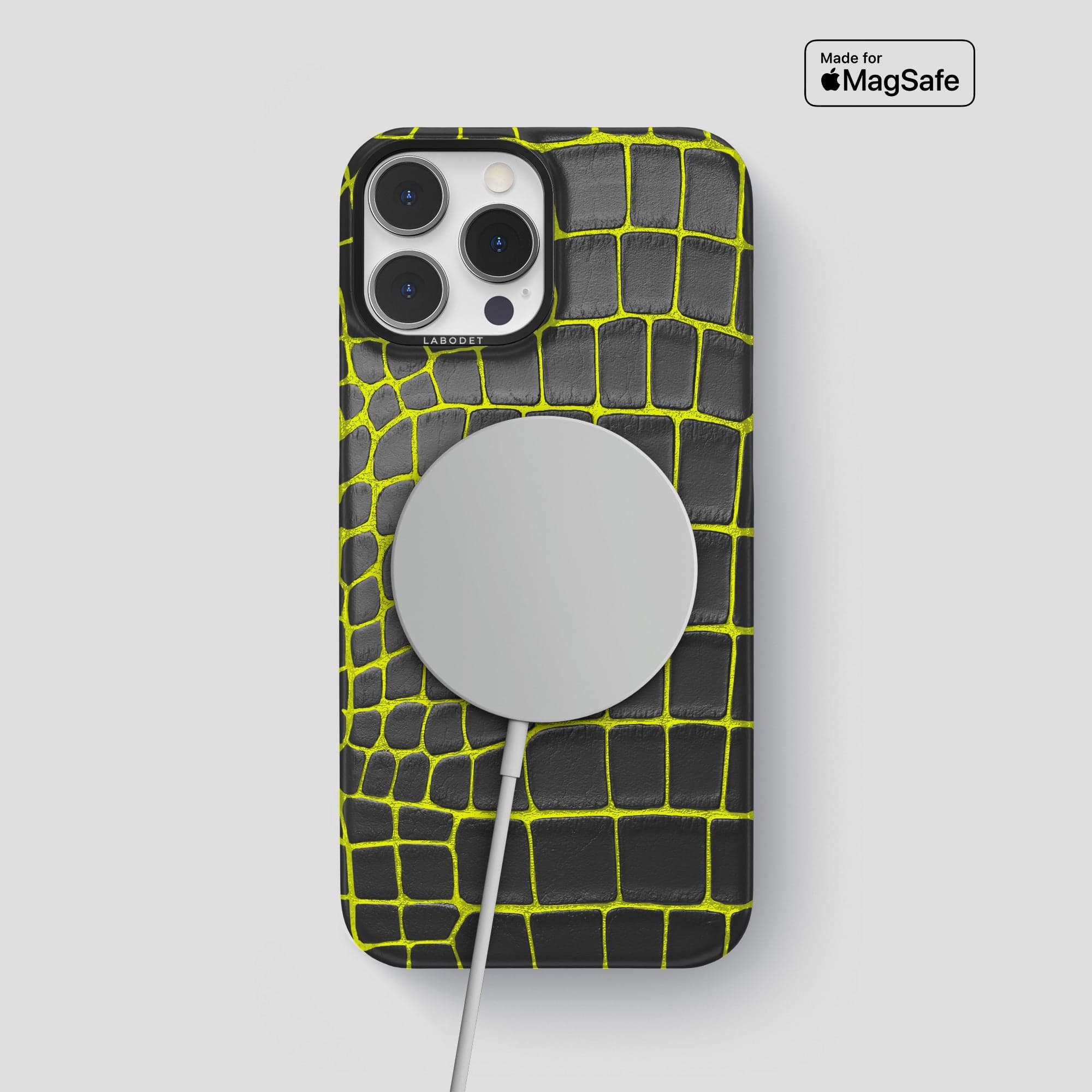Classic Case For iPhone 14 Pro Max In Luminescent Alligator – Labodet