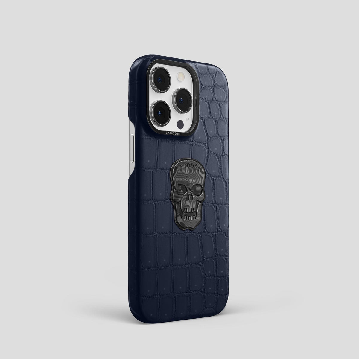 Deep-Blue-Sea iPhone 14 Pro Classic Case with Black Metal -2 | Deep-Blue-Sea-Black