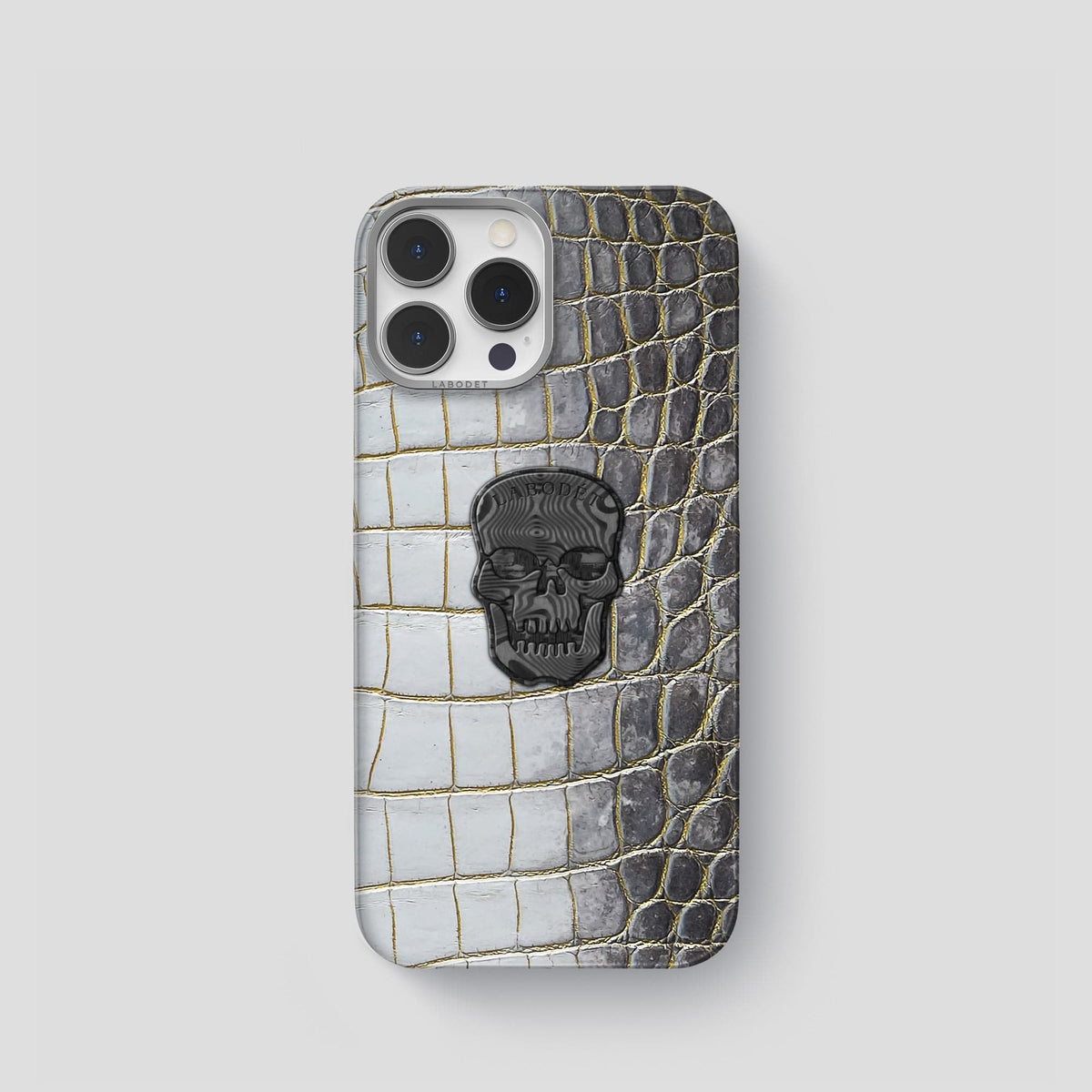 Gold iPhone 14 Pro Himalaya Classic Case with Steel Metal -1 | Gold-Steel