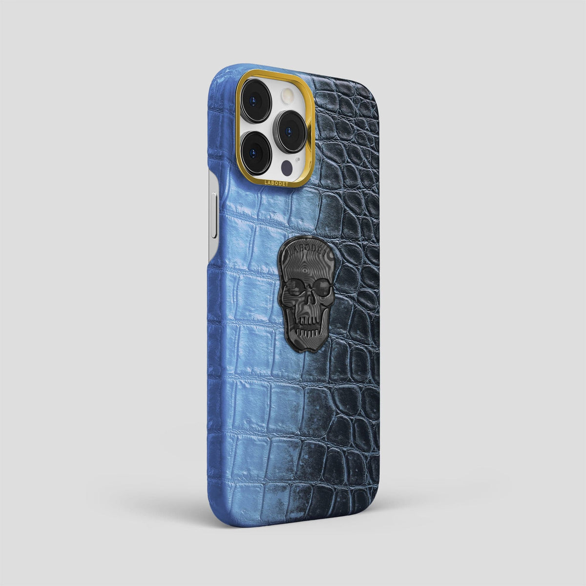 Lavender iPhone 14 Pro Max Himalaya Classic Case with Gold Metal -2 | Lavender-Gold