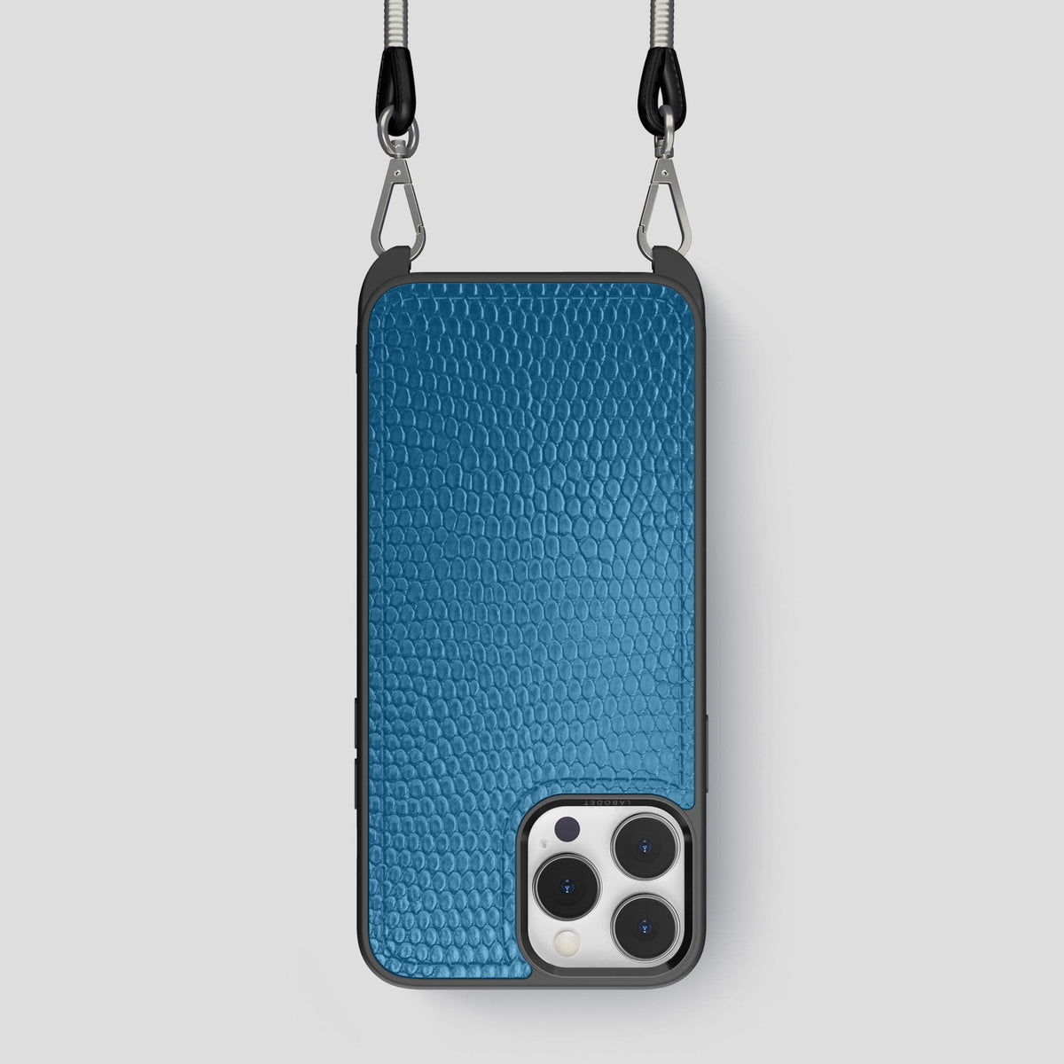 Blue Crossbody Sport iPhone 14 Pro Lizard -1 | Blue