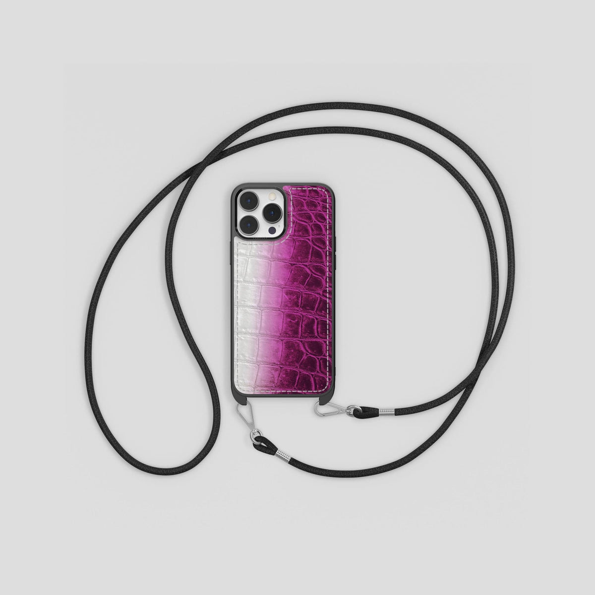 Fuchsia iPhone 14 Pro Himalaya Crossbody Sport -6 | Fuchsia