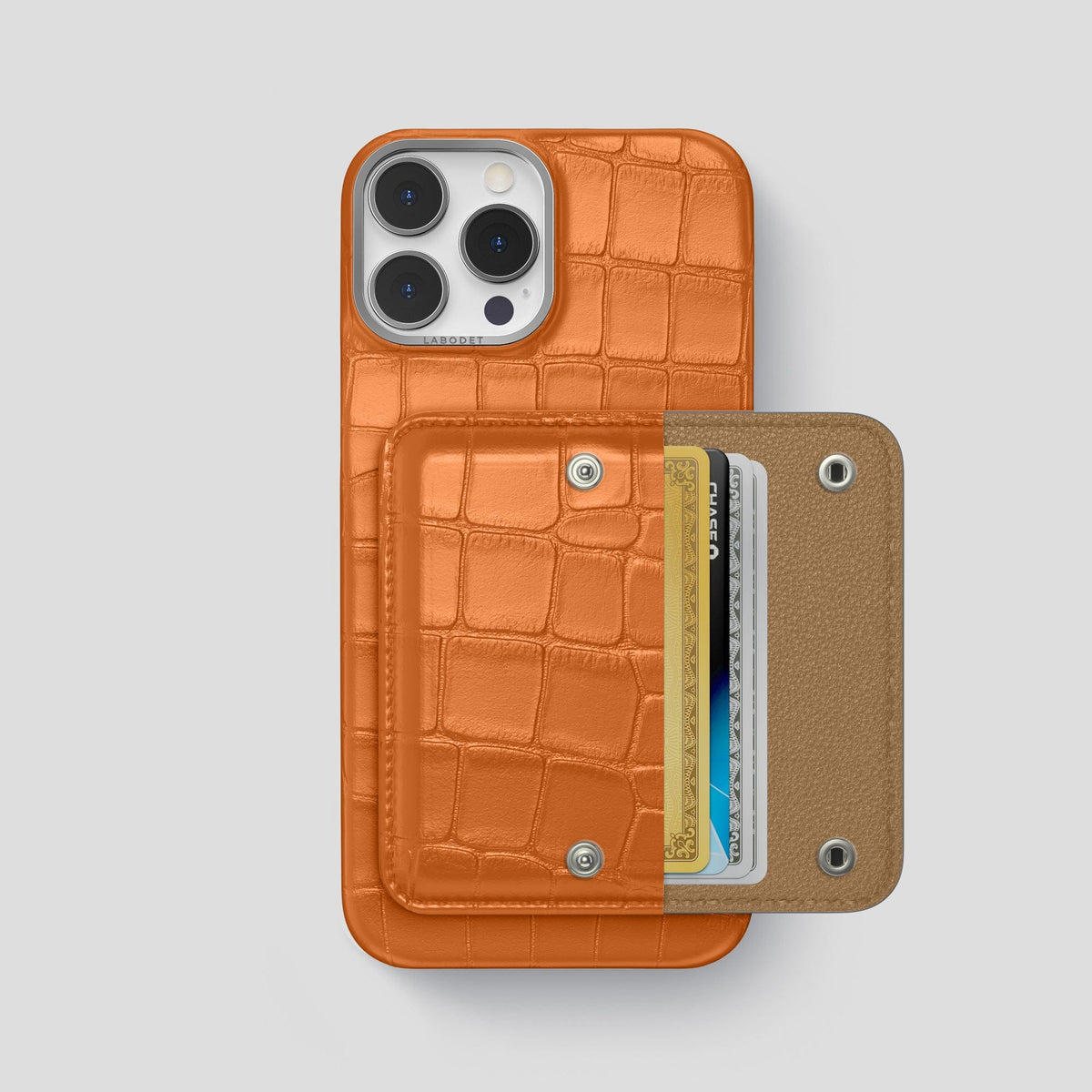 Orange iPhone 14 Pro Max Envelope Alligator -2 | Orange