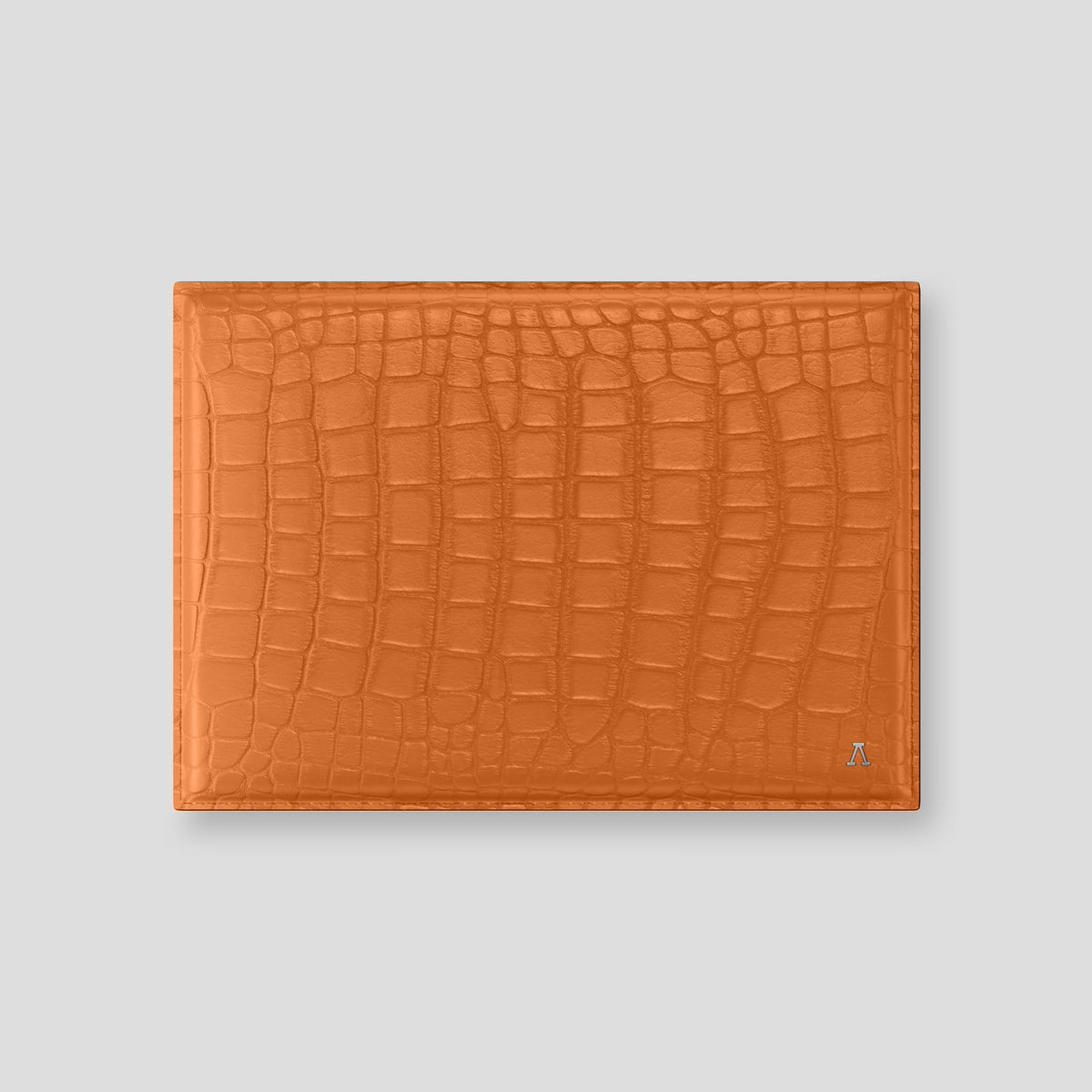 Orange Envelope MacBook Pro 16 Alligator with Steel Metal -1 | Orange-Steel