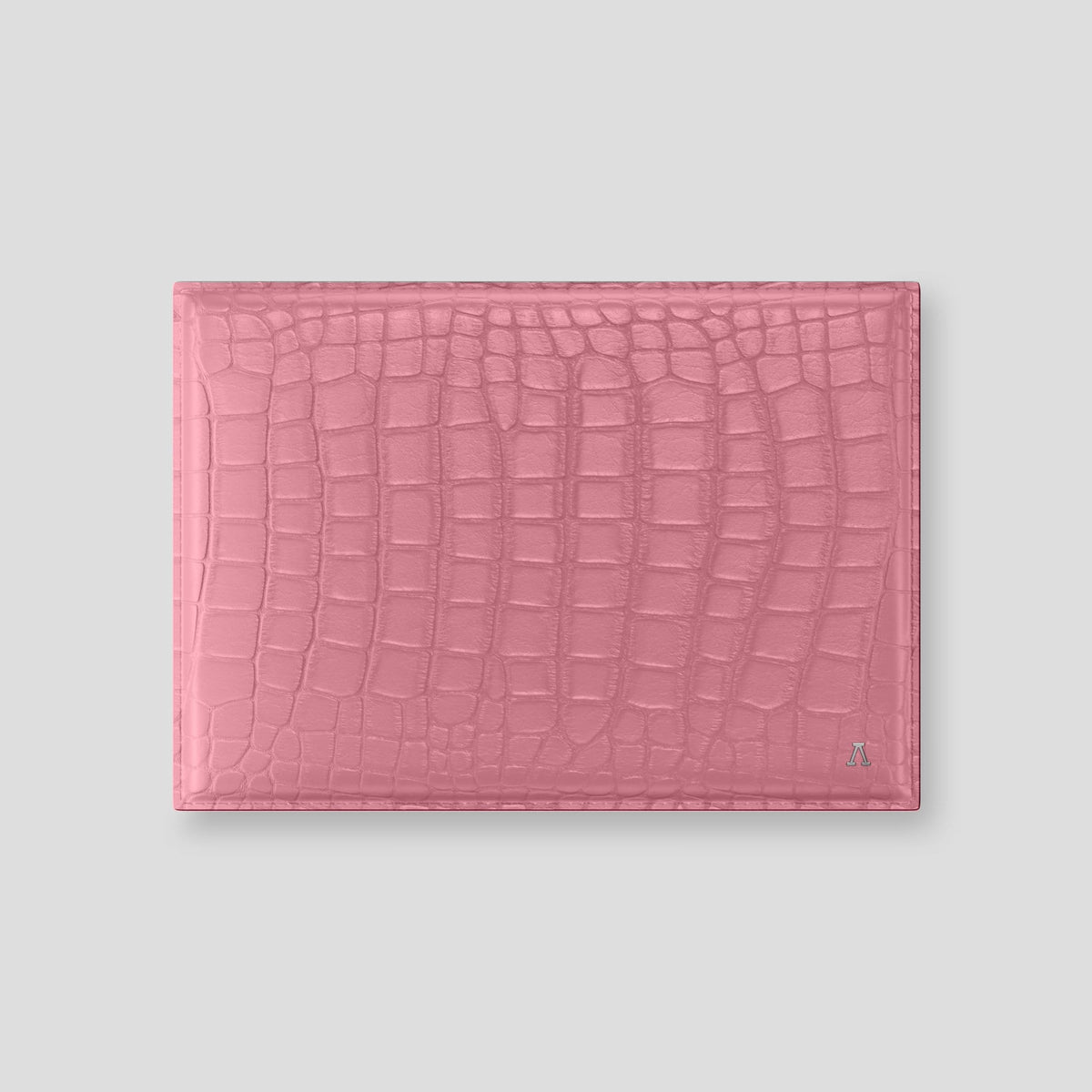 Pink Envelope MacBook Pro 16 Alligator with Steel Metal -1 | Pink-Steel