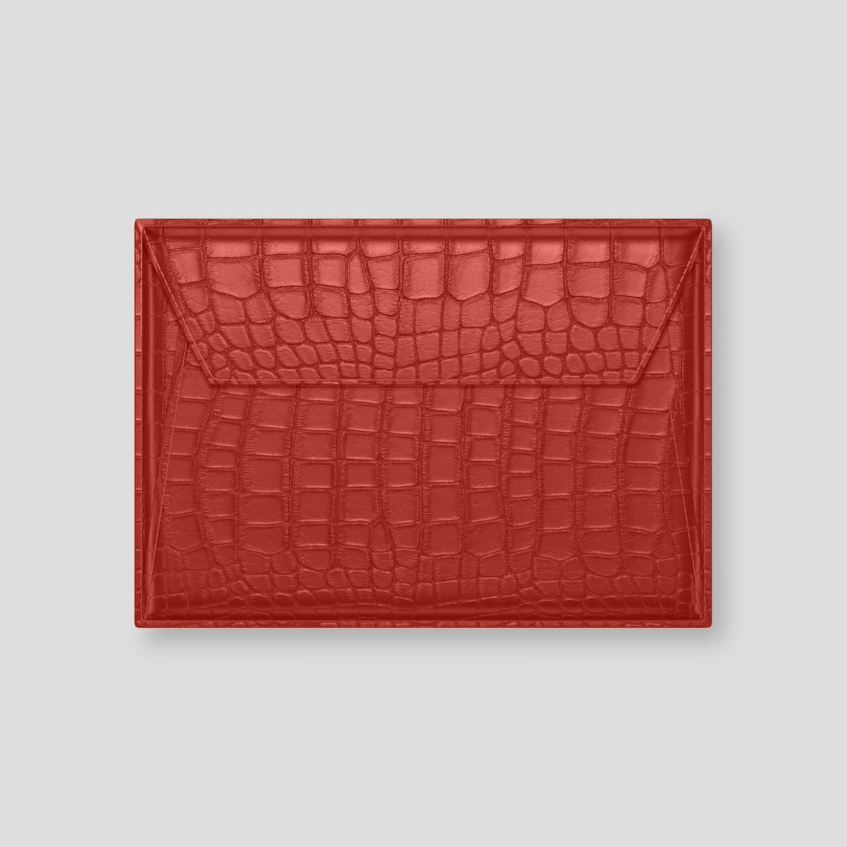 Red Envelope MacBook Pro 16 Alligator with Gold Metal -2 | Red-Gold